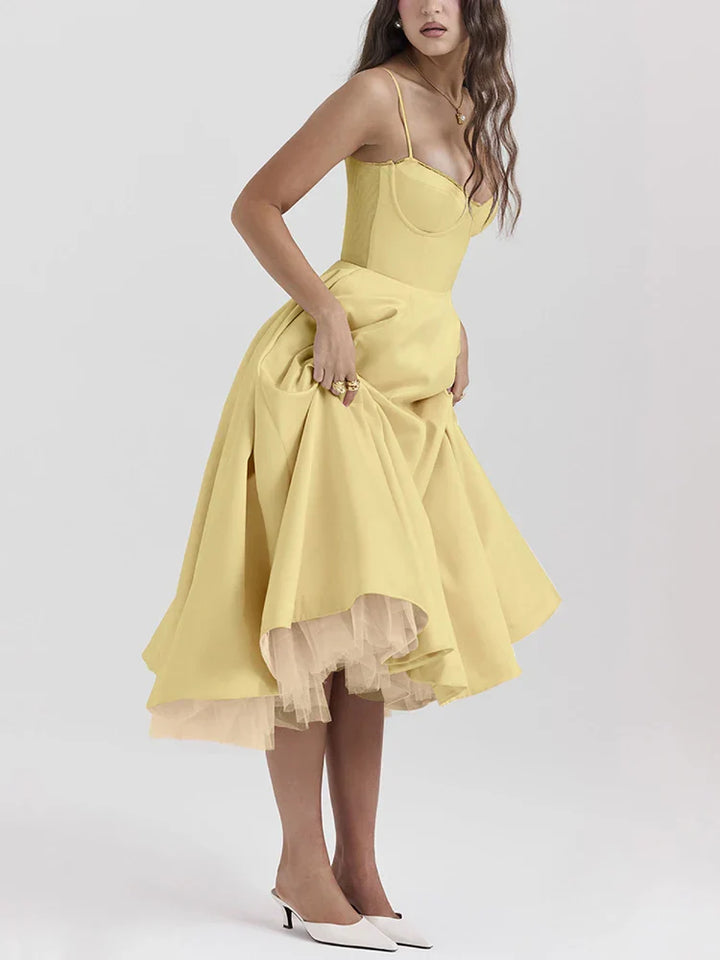 Camyra™ | Elegantes Midi-Kleid