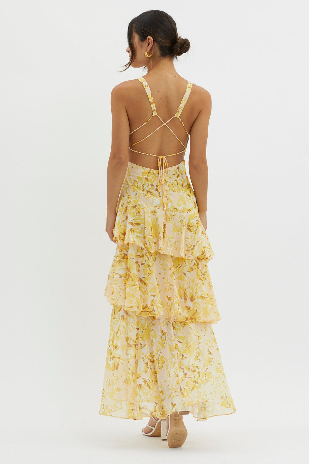 Faye™ | Bloom Shift Midi Kleid