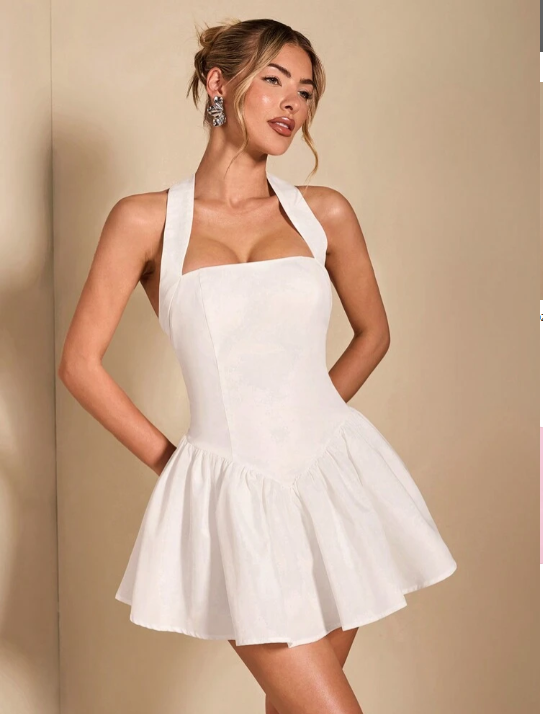 Georgia™ | Halter Mini Kleid