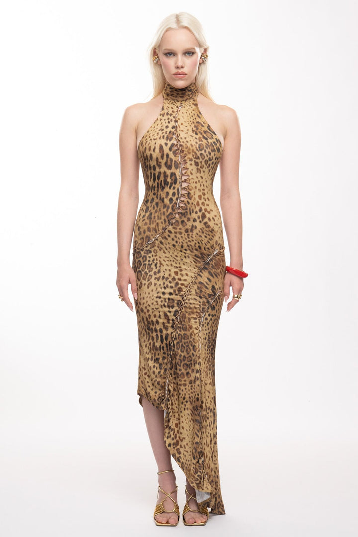 Alina™ | Maxikleid mit tiefem Ausschnitt