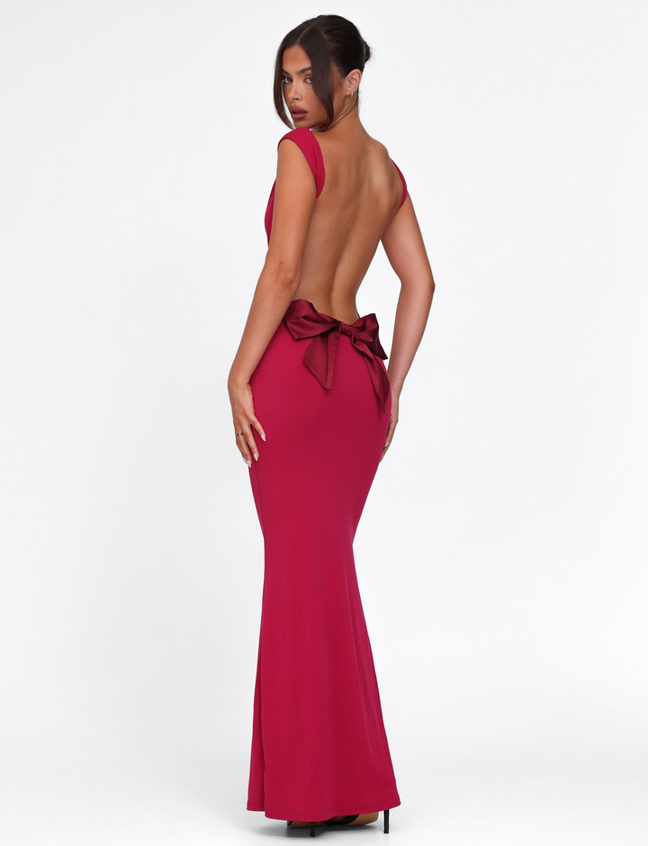 Danira™ | Elegantes Maxikleid mit Schleife