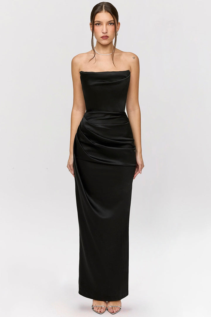 Pariel™ | Trägerloses Maxikleid