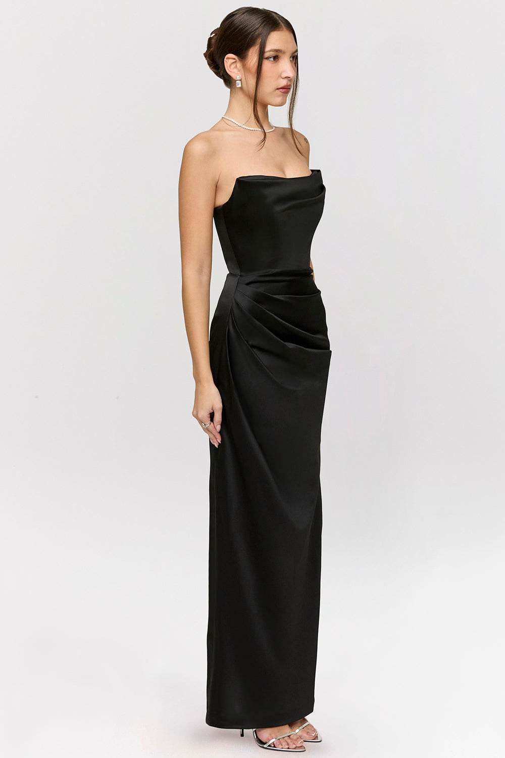 Pariel™ | Trägerloses Maxikleid