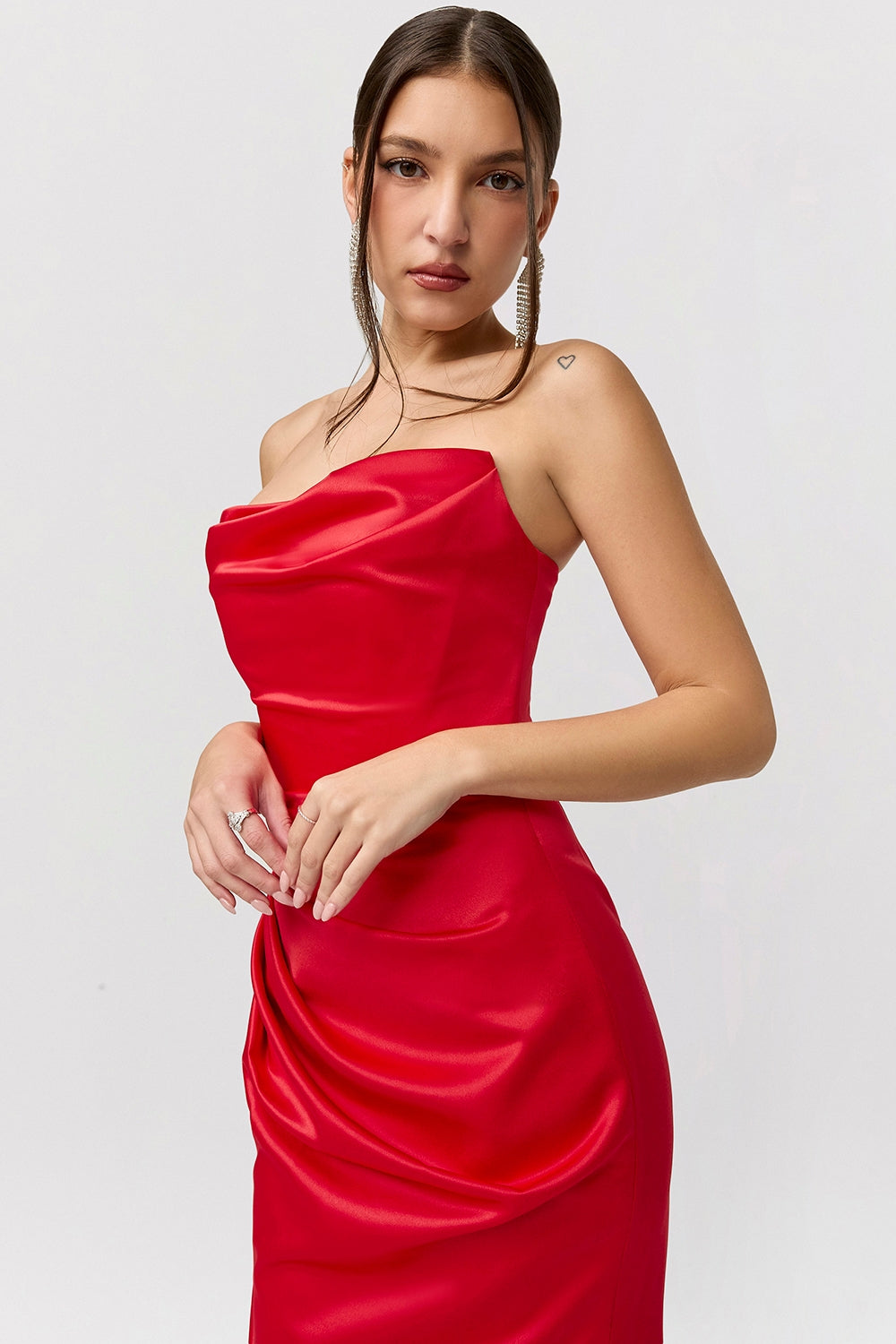 Pariel™ | Trägerloses Maxikleid