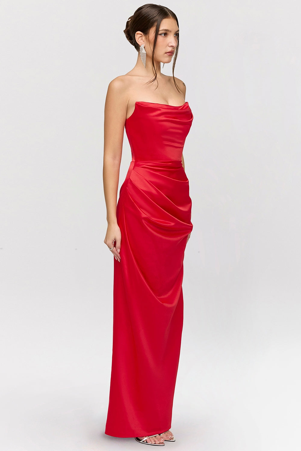 Pariel™ | Trägerloses Maxikleid
