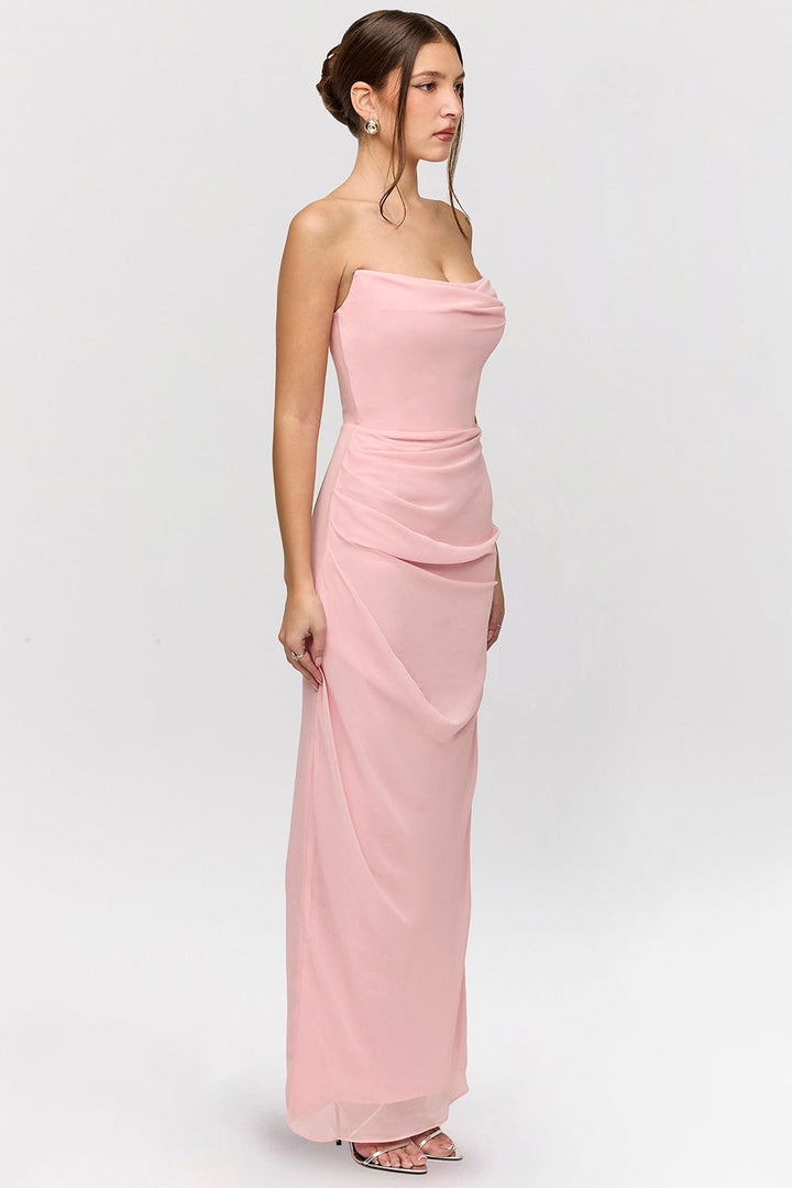 Pariel™ | Trägerloses Maxikleid