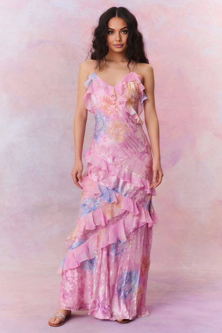 Mila™ | Kleid mit Rüschensaum