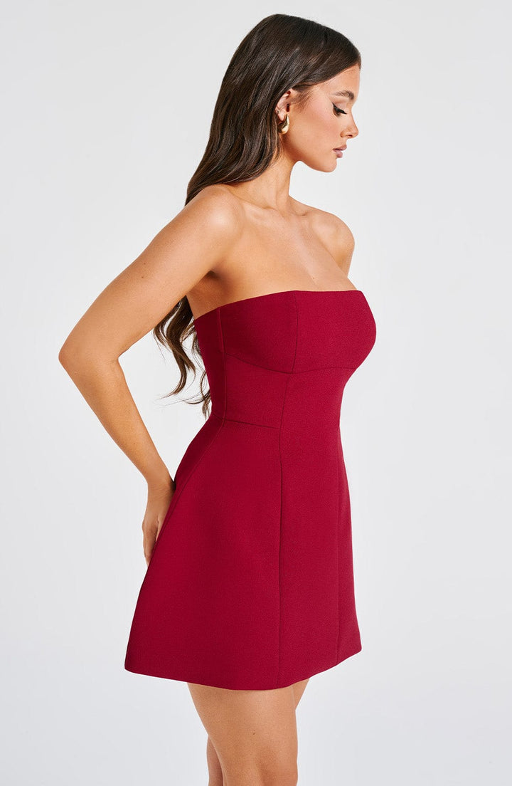 Eloise™ | Sculpted Strapless Mini Kleid