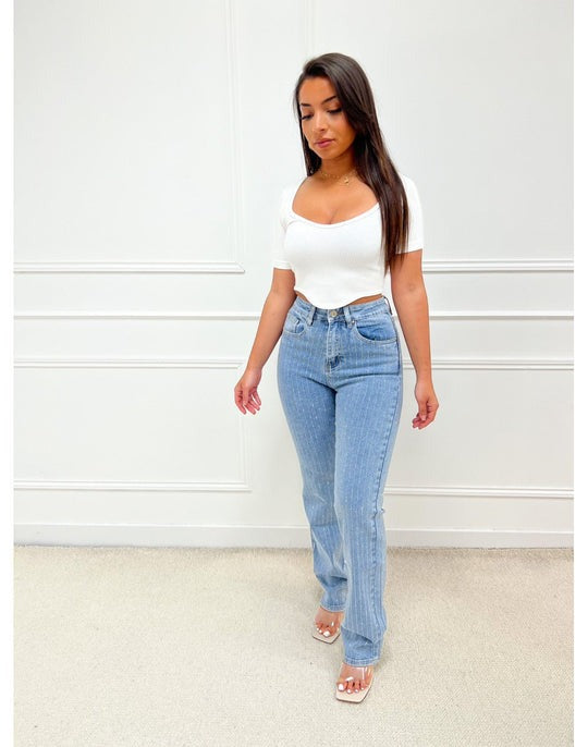 Zelira™ | Strass Jeans