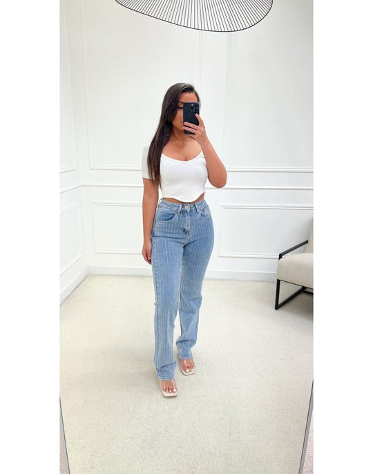 Zelira™ | Strass Jeans