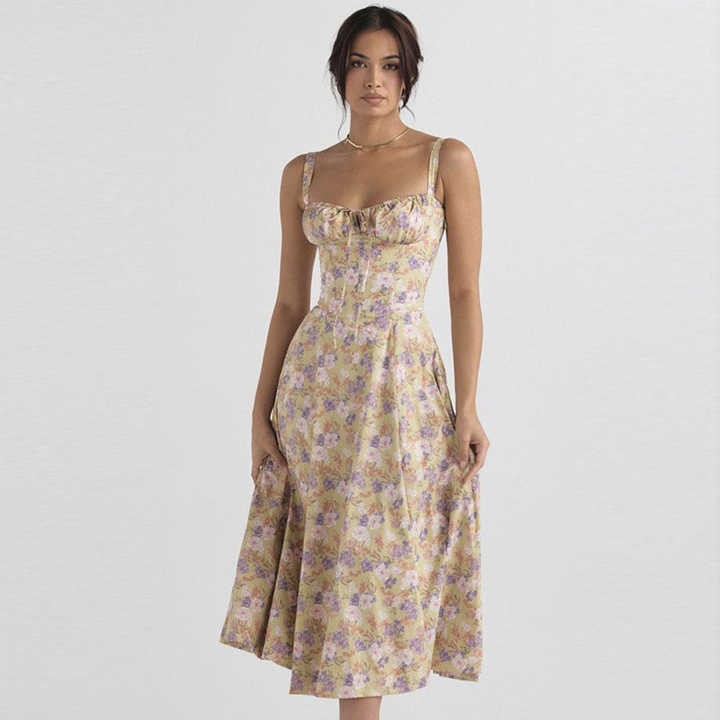 Anirel™ | Elegantes Midi-Kleid