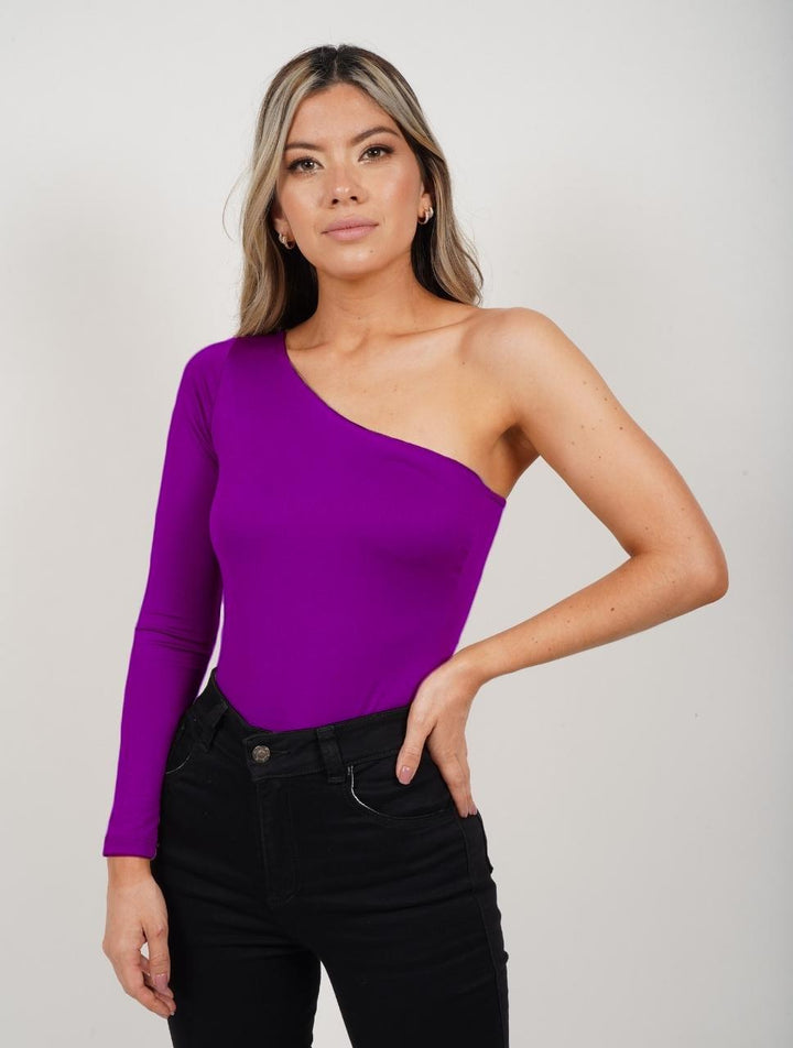 Deravyn™ | Ein-Schulter Bodysuit