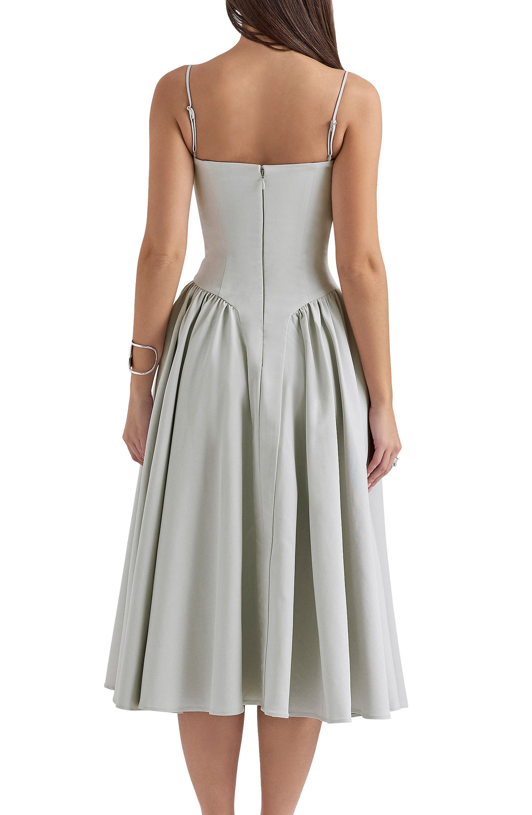 Elara™ | Charm Midi Kleid