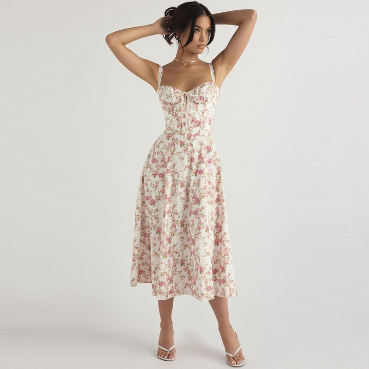 Anirel™ | Elegantes Midi-Kleid