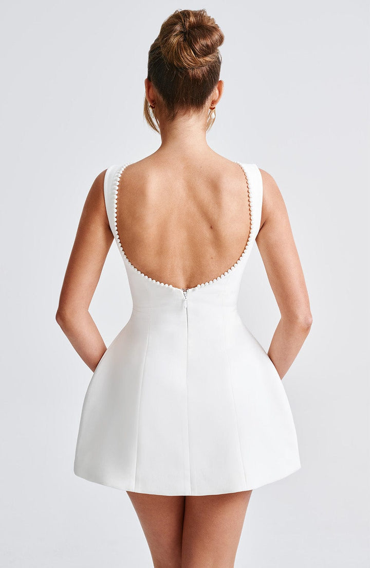 Elle™ | Perlen Schleife Mini Kleid