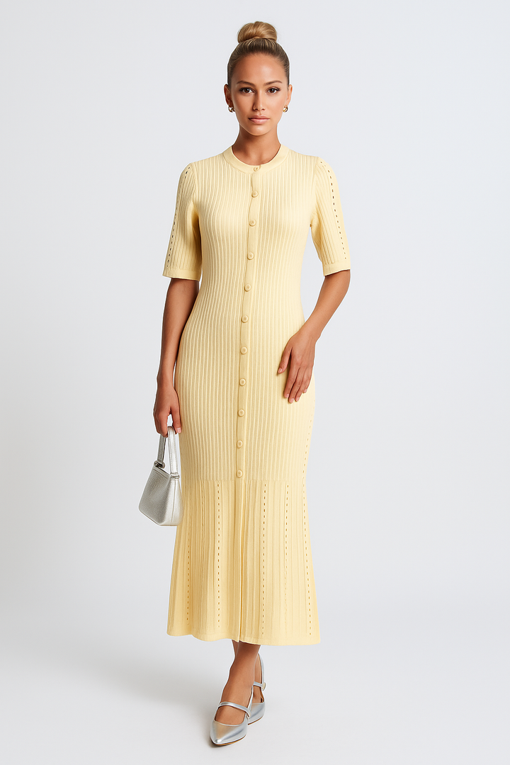 Dahlia™ | Midi-Kleid mit Curve-Form
