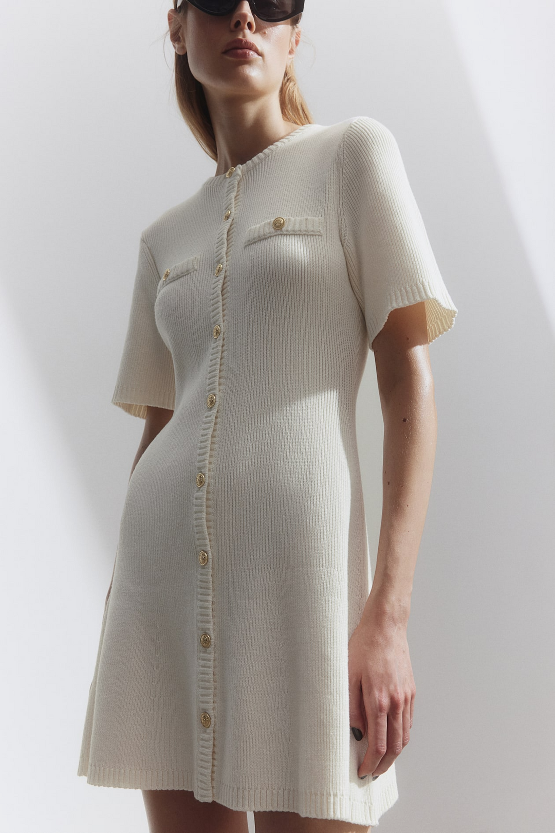 Carolina™ | Plissiertes Mini-Kleid