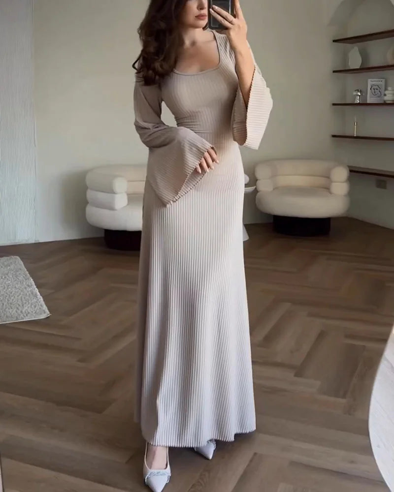 Carina™ | Gestuftes Midi-Kleid