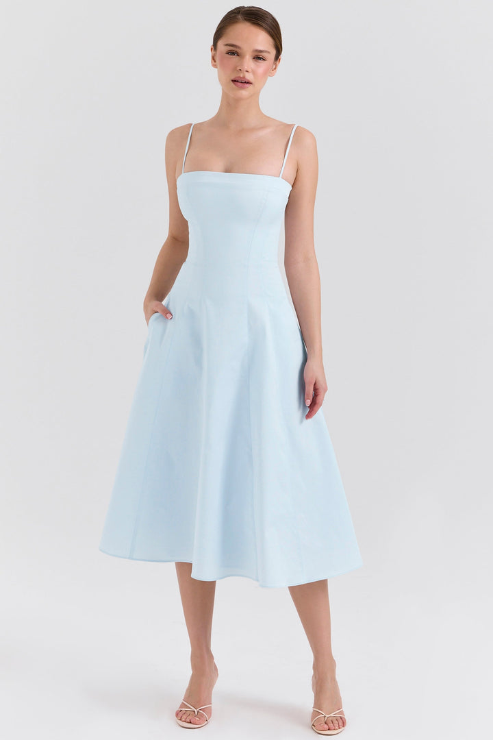 Dolly™ | Zitronen A-Linien Sommerkleid
