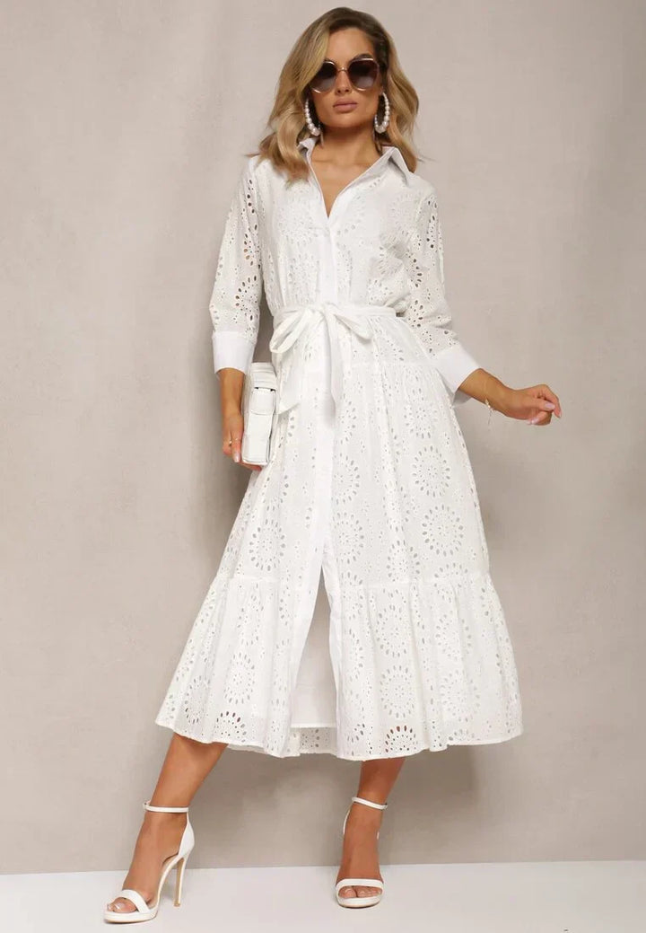 Julienne™ | Midi-Detailkleid