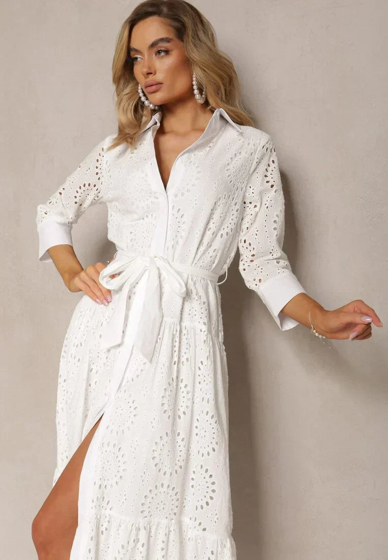 Julienne™ | Detail Midi Kleid