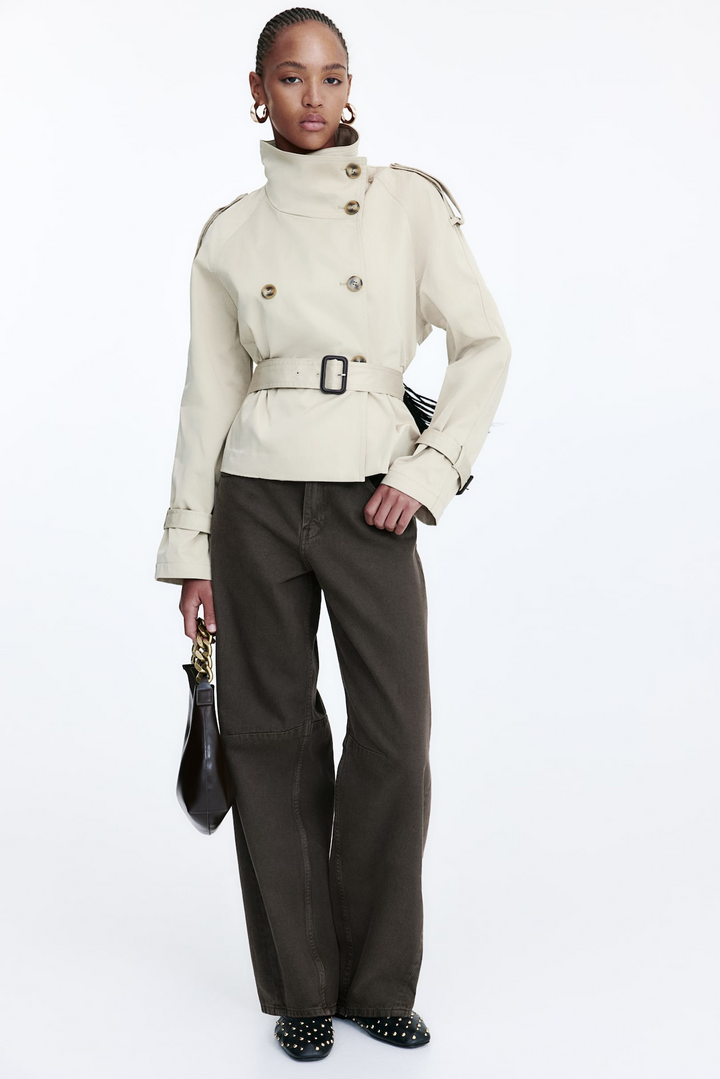 Talia™ | Kurzer Trenchcoat