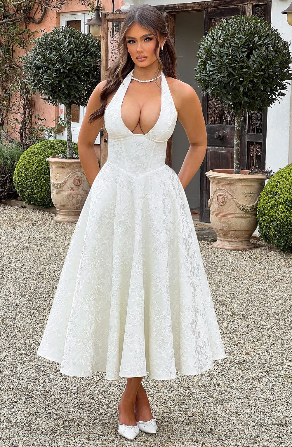 Catalina™ | Romantisches Midi-Kleid