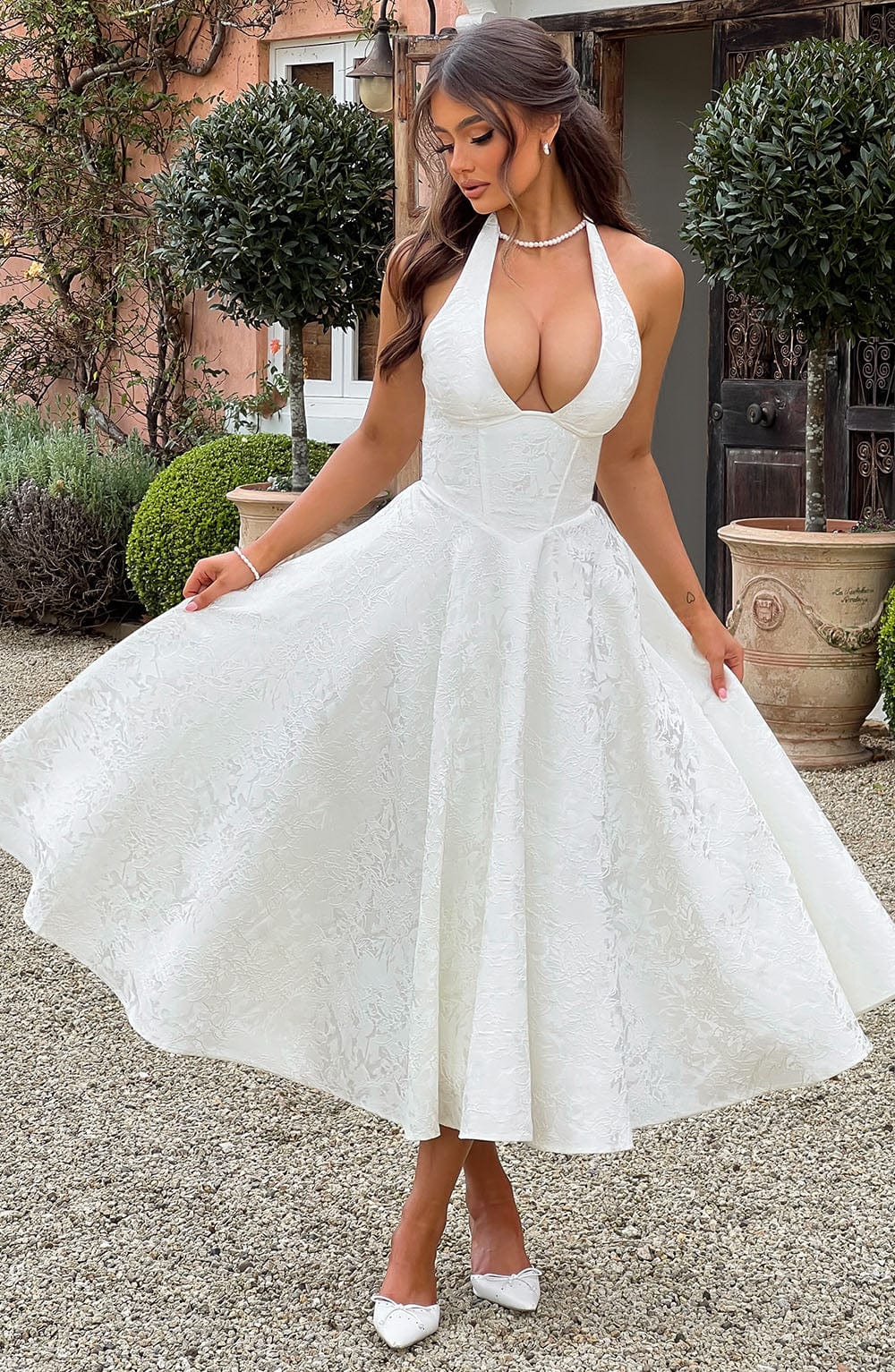 Catalina™ | Romantisches Midi-Kleid