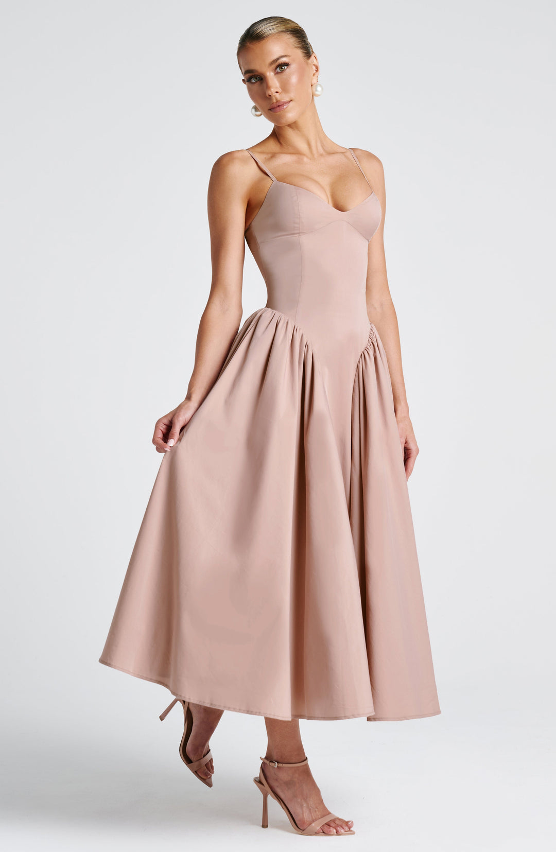Luminara™ - Delune Midi Kleid