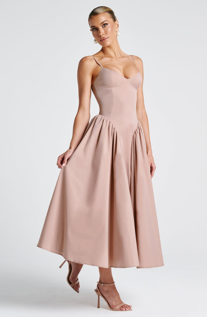 Luminara™ - Delune Midi Kleid