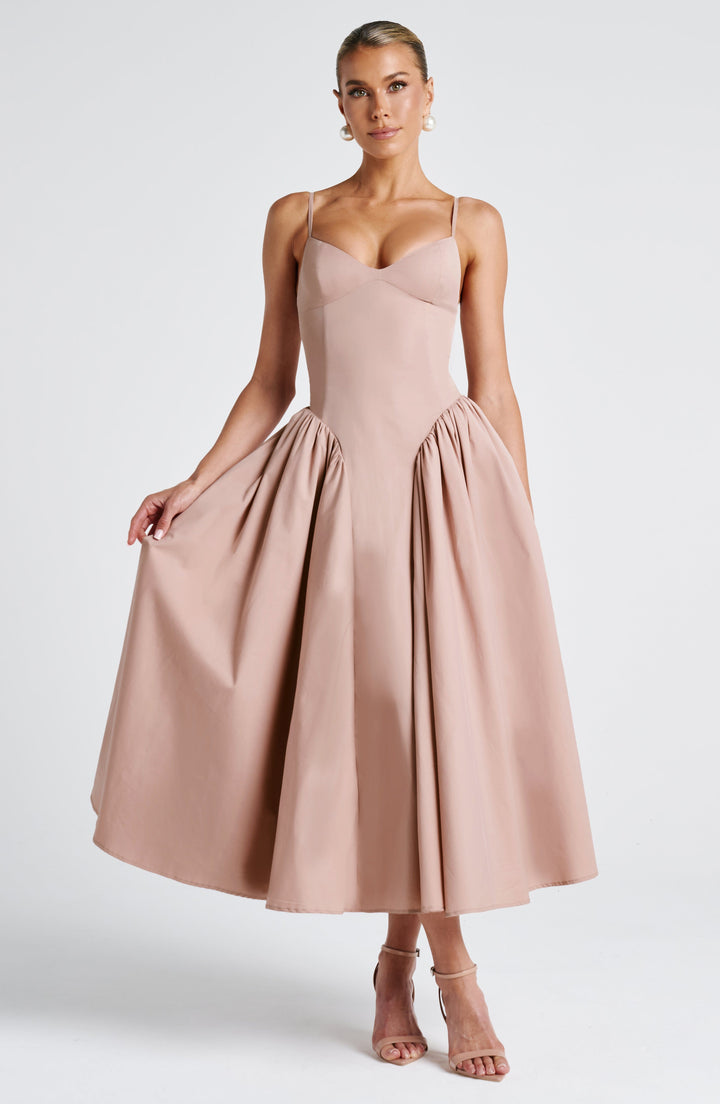 Luminara™ - Delune Midi Kleid