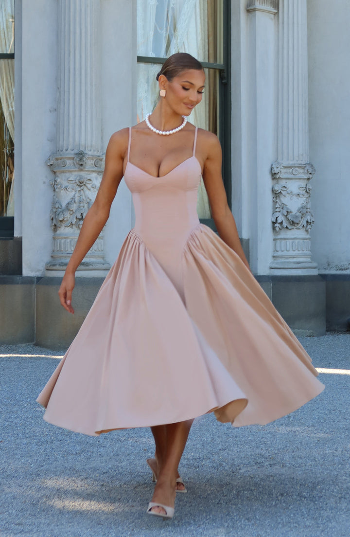 Luminara™ - Delune Midi Kleid