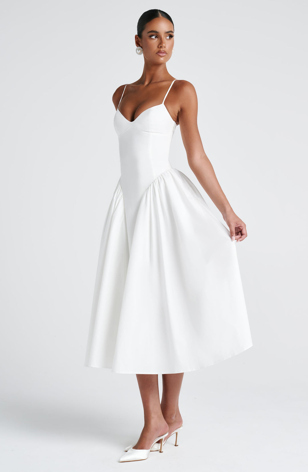 Luminara™ - Delune Midi-Kleid