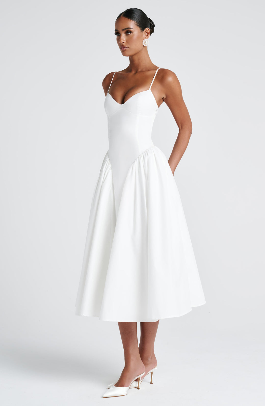 Luminara™ - Delune Midi Kleid
