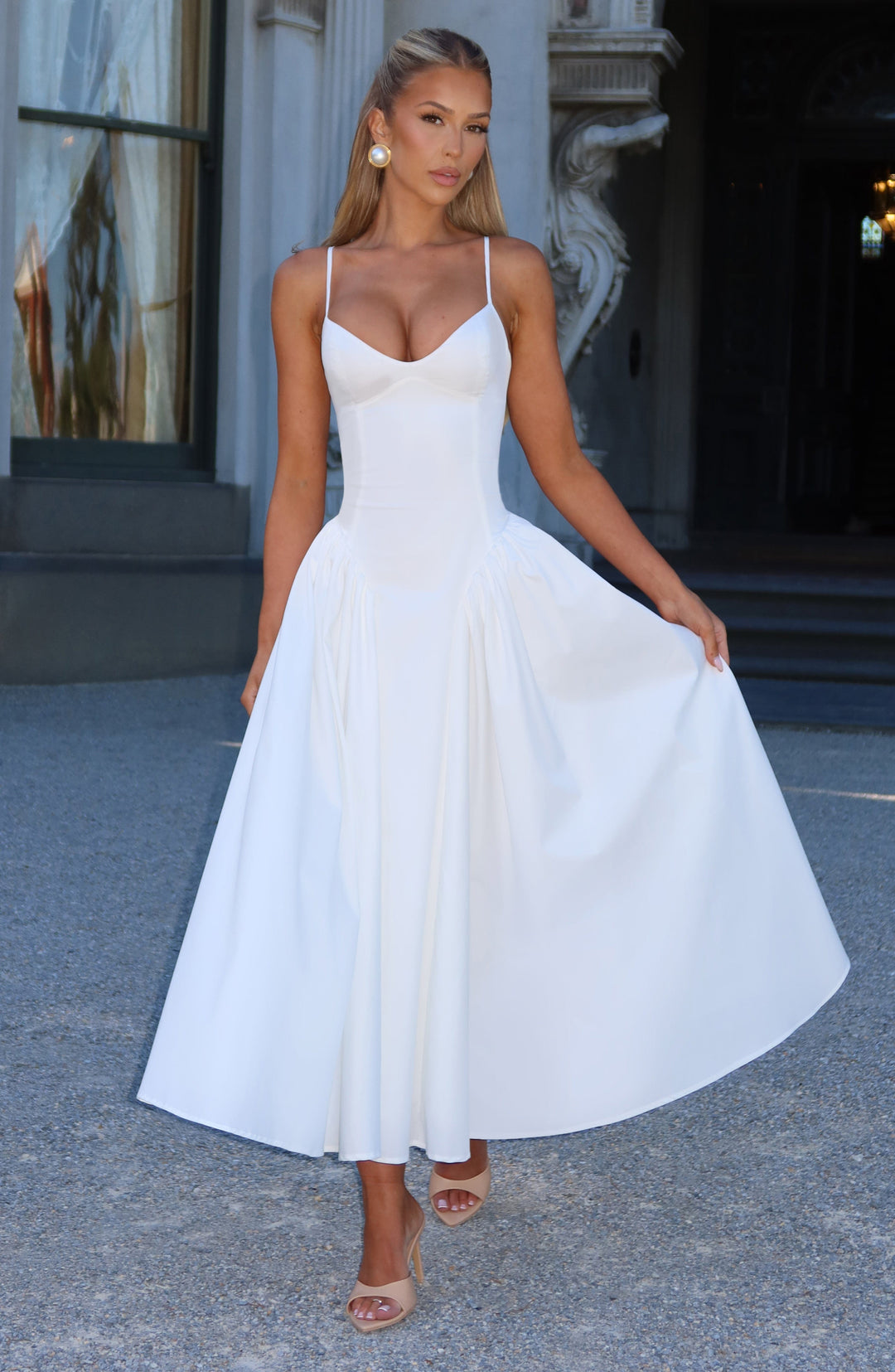 Luminara™ - Delune Midi Kleid