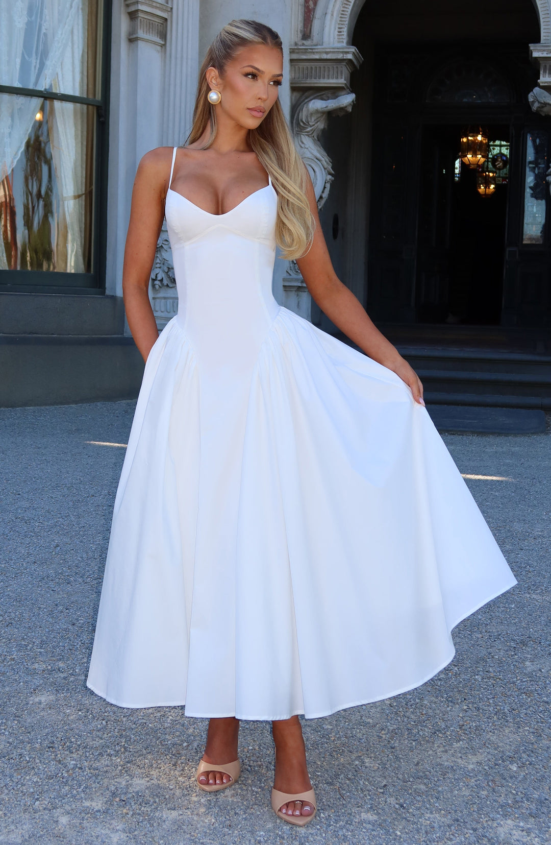 Luminara™ - Delune Midi Kleid