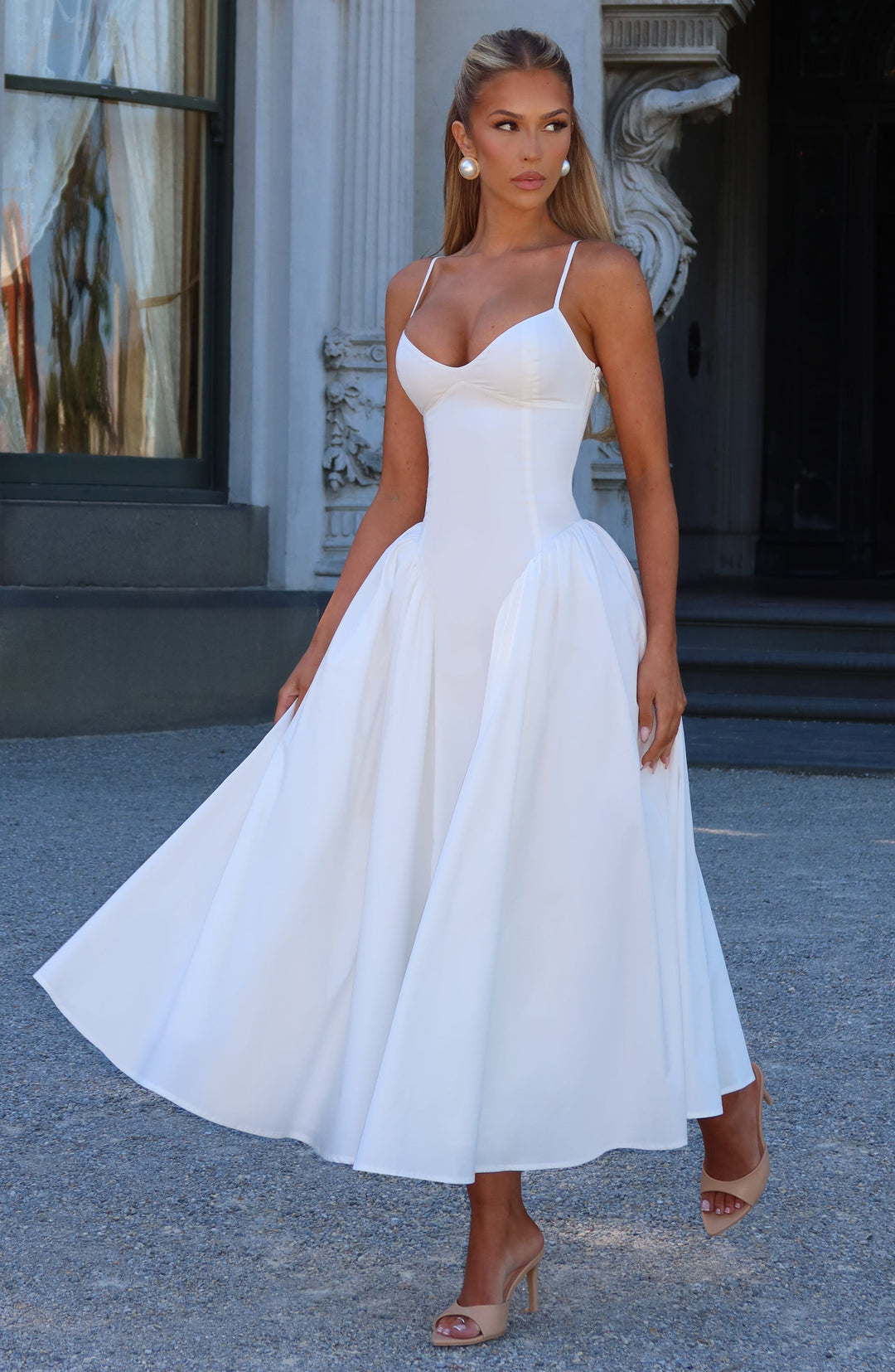 Luminara™ - Delune Midi Kleid