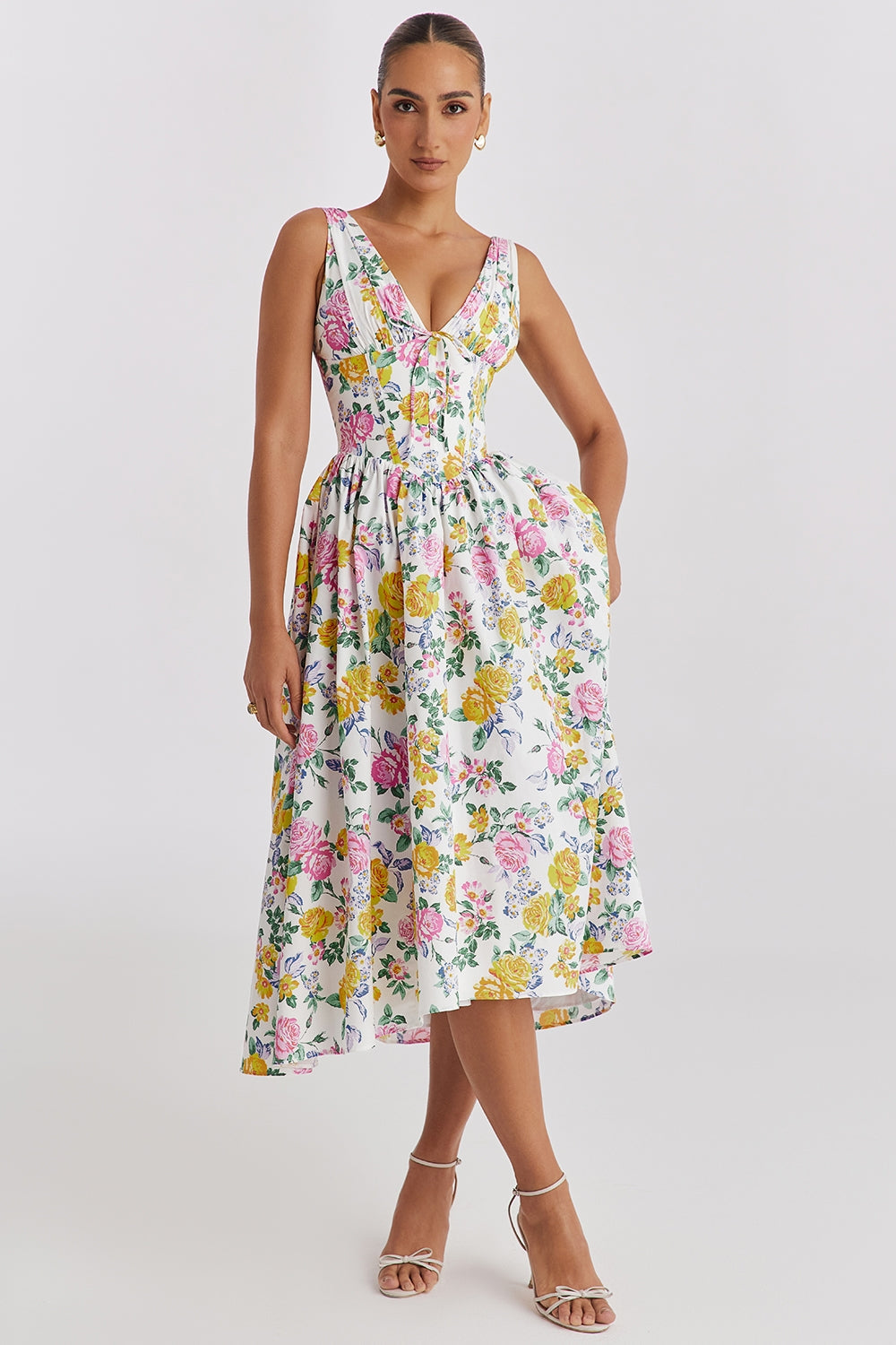 Lyra™ | Sonnenverwöhnter Korsett-Sommerkleid