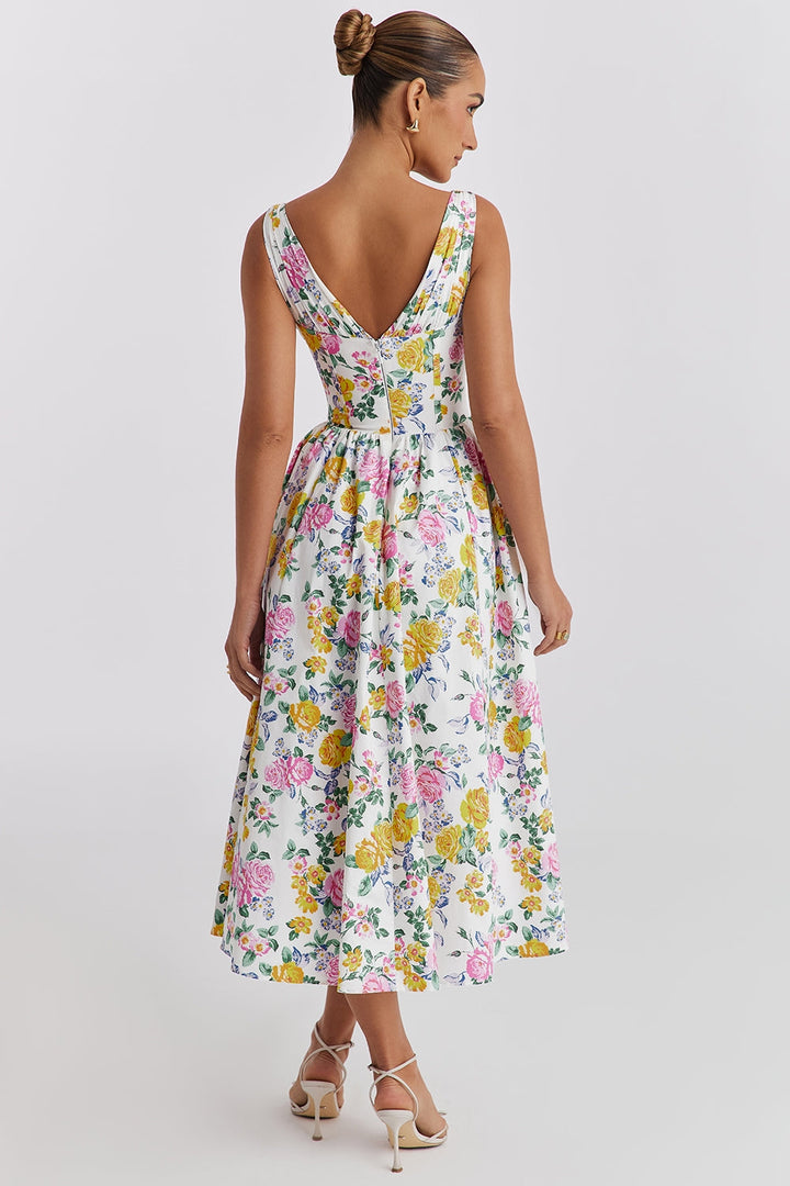 Lyra™ | Sonnenverwöhnter Korsett-Sommerkleid