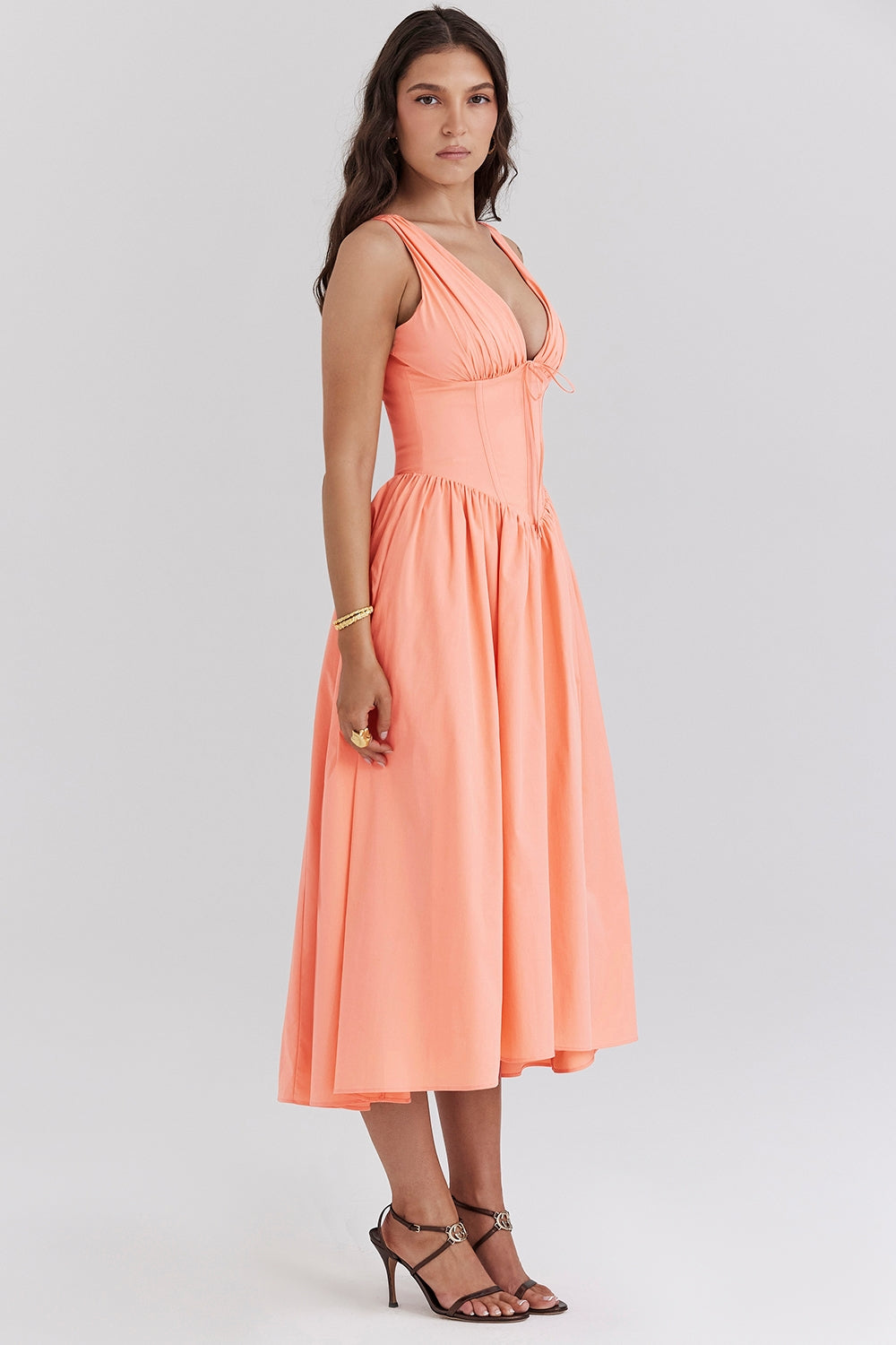 Lyra™ | Sonnenverwöhnter Korsett-Sommerkleid