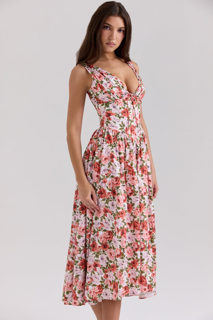 Lyra™ | Sonnenverwöhnter Korsett-Sommerkleid
