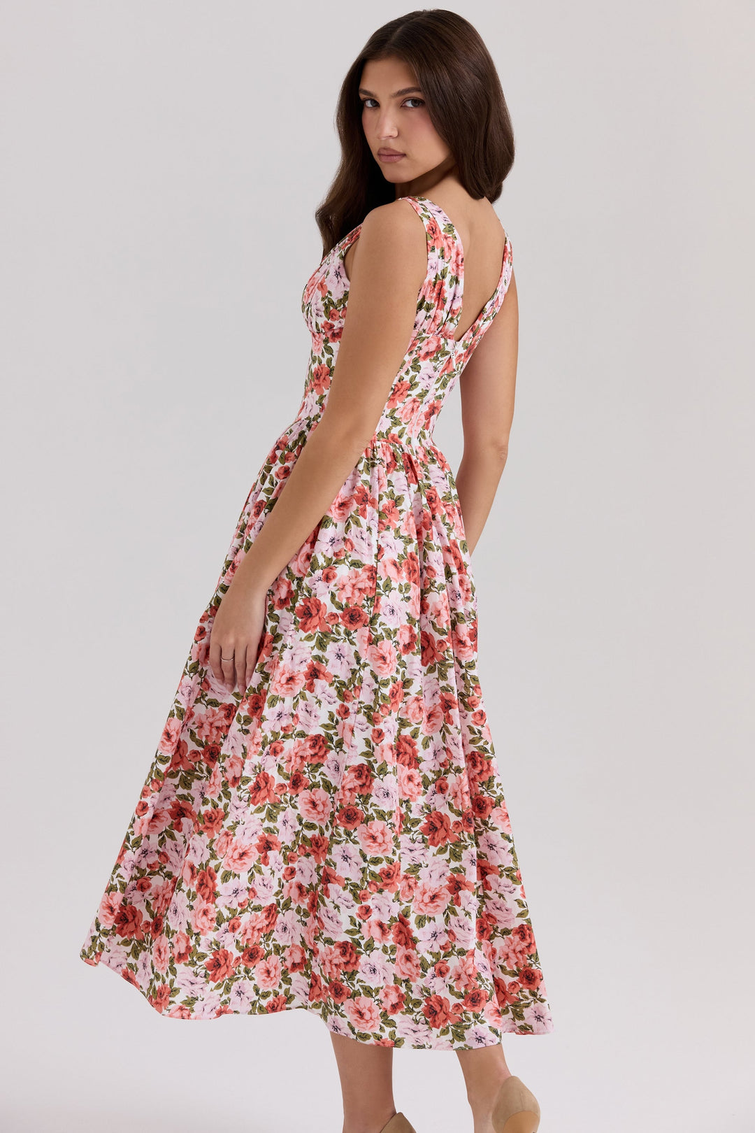 Lyra™ | Sonnenverwöhnter Korsett-Sommerkleid