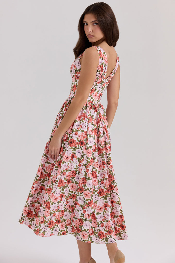 Lyra™ | Sonnenverwöhnter Korsett-Sommerkleid