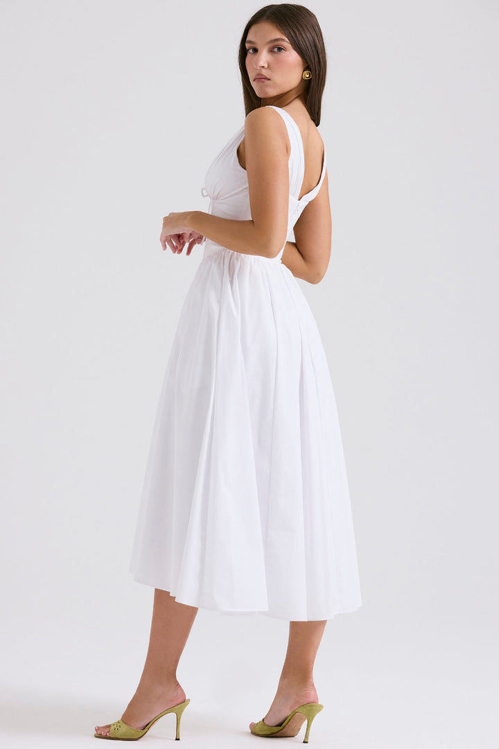 Lyra™ | Sonnenverwöhnter Korsett-Sommerkleid