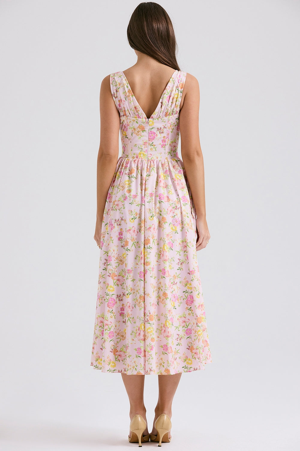 Lyra™ | Sonnenverwöhnter Korsett-Sommerkleid