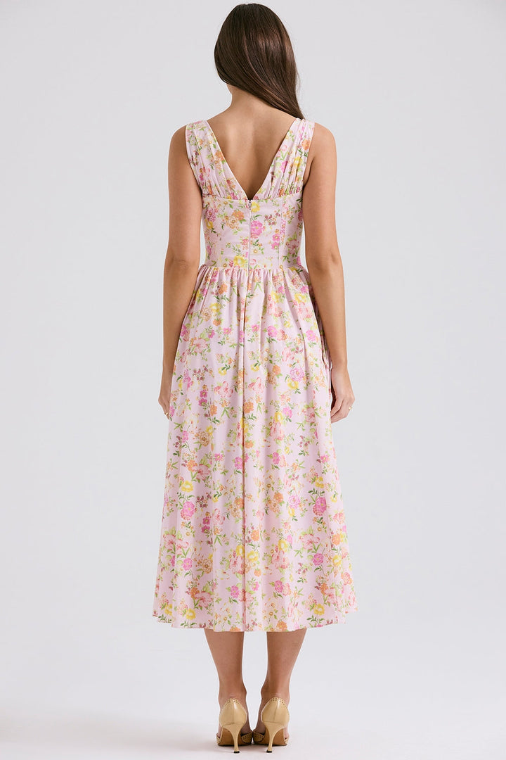 Lyra™ | Sonnenverwöhnter Korsett-Sommerkleid