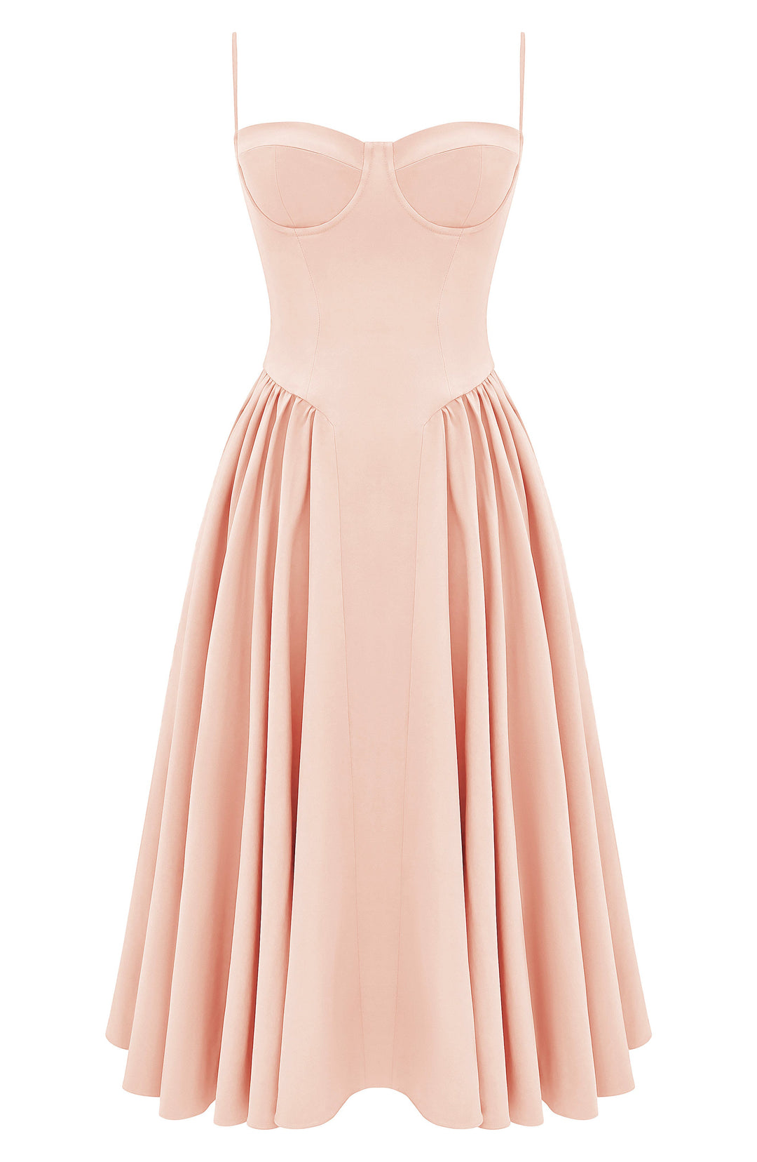 Elara™ | Charm Midi Kleid