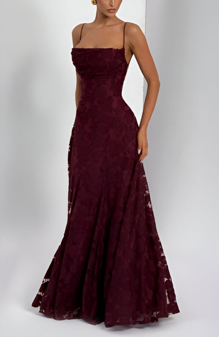 Francisa™ | Spitzen-Corsagen-Maxikleid