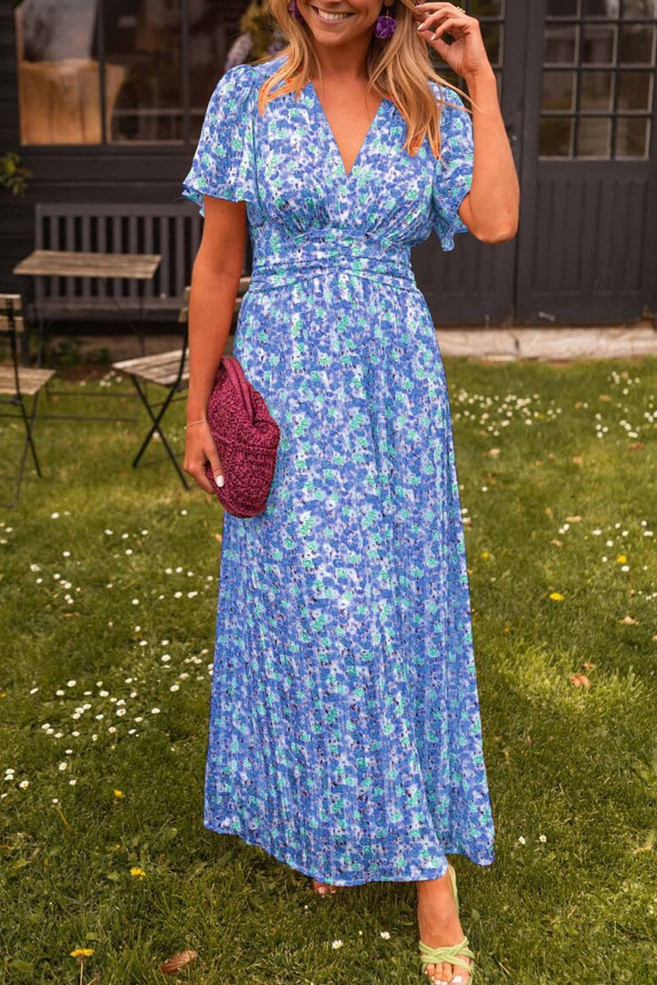 Isla™ | Blühendes Wiesen Maxi-Kleid