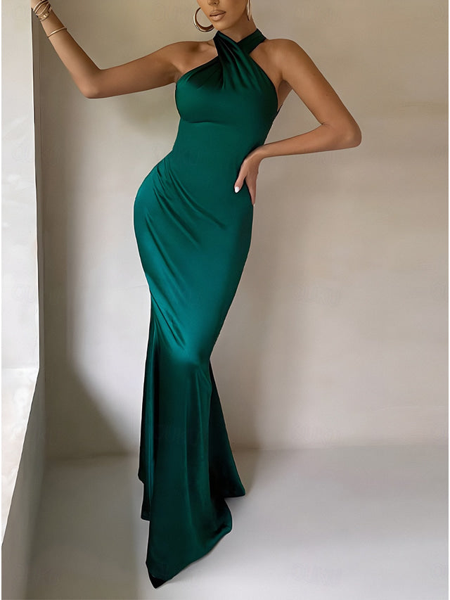 Solenyra™ | Halter Maxi Kleid